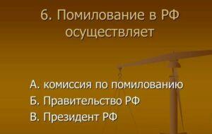 На фото описана процедура осуществления помилования в РФ согласно Закона и Конституции.